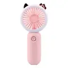 Mini Fan Mute Rechargeable Portable Led Usb Charging Cooling Fan Ergonomic
