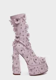 [AZALEA WANG] Ginevra Platform Boots