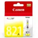 【CANON】CLI-821Y 原廠黃色墨水匣