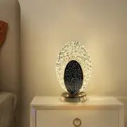 Crystal Table Lamp Dimmable Touch Sensor LED Night Light Bedside Lamp Decor AU