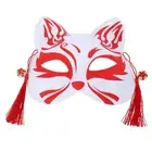 Hand-painted Mask Anime Half Face for Cat Mask Photo Props for Masquerade Sh