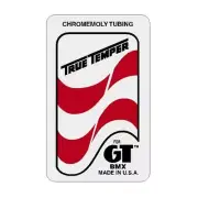 GT - True Temper - seat tube decal - Old school bmx