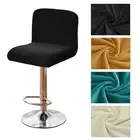 High Quality Silver Fox Fleece High Stool Chair Cover Stretch Chair Cover