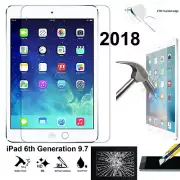 Tempered Glass & Soft screen protector for Apple iPad 6 6th Generation 9.7 2018