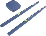 Electric Air Drum Set, 3D Motion Sensing Electric Drumsticks Air Drum Sticks, Portable RGB Virtual Drum Kit with 2 Drumsticks Sound Converter, 8 Sounds for Adults Kids