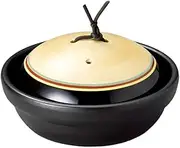 Red Belt Gold Sai Komasuji Hot Pot | Kaiseki Nabe [6.2 x 3.5 inches (15.8 x 9 cm)]