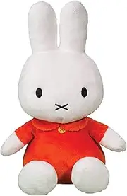 Miffy Classic Kids Soft Plush Toy, Red, 35cm Height