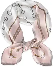 [EXTREE] Satin Scarf 100% Pure Mulberry Silk Printed Head Wrap Hair Band
