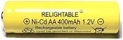 400mah AA NiCd 1.2v Rechargeable Batteries Garden Solar Ni-Cd Light LED F (Pack of 20)