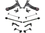 Front and Rear Control Arm Ball Joint Tie Rod End Kit For Toyota RAV4 WS48M3 (for: Toyota)