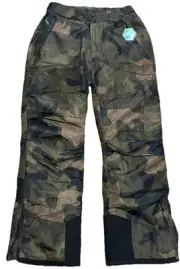 AQ Explore The Unknown Camo Snow Pants Size Youth Large 14/16 NWT