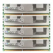 Samsung 128GB 4x32GB 4Rx4 DDR3-10600R 1333Mhz 1.35v 240PIN ECC REG Server Memory