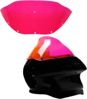 Power James 7" PMMA Windshield Windscreen for Harley Davidson Touring FLHX