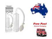 Pump Worx Penis Erectile Dysfunction Aid Australian Stock free Post Clear