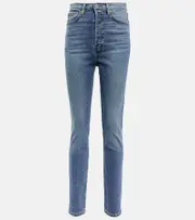 [Re/Done] Re/Done '90s ultra-high-rise skinny jeans 25 blue