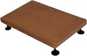 BWOFJGWH Stand for Studio Speakers, Wood Desktop Holder for Sound Equipment, Yellow L