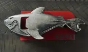 Shark Belt Buckle•BOTTLE OPENER•ITSUS•VINTAGE