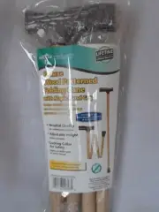 Medline Deluxe FOLDING CANE Maple Hand Grip Adjustable Height Locking Collar NIP