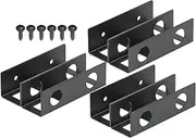 =Metal Double Layer Laptop Organizer - Under Desk Laptop Mount | Under Desk Shelf Holder with Anti-Scratch Silicone Pad | Desk Accessories for Studio and Home