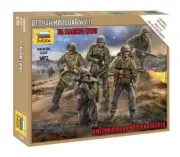 Model Soldati Model Kit vehicles Dioramas Zvezda US Marines WWII Kit 1:72