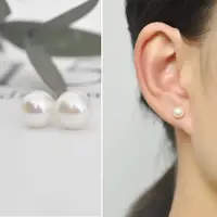 在飛比找蝦皮購物優惠-韓版飾品 6MM珍珠耳環 簡單百搭耳飾 防過敏珍珠耳環女 耳