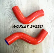 Red Silicone Radiator Hose For Aftermarket Subaru Forester SF 1998-2002 98-02