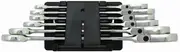 PKTool RG7604 - Combination Gear Spanner Set Flex Head - 6 Piece