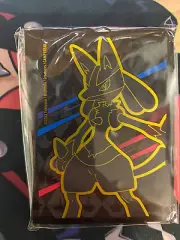 pokemon cards sleeves Crown Zenit Lucario!