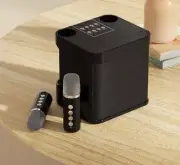 New Bluetooth Wireless Karaoke Speaker with 2 Wireless Microphones