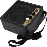 TEHAUX 1 Set Mini Amplifier for Electric and Bass Guitars Durable Audio Device with Multiple Connections for Sound for Practice and Performance