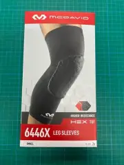 McDavid Padded 2 pcs Sleeve Knee Support Leg Protection Men's Women's MAC6446X
