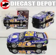 AUTOGRAPHED JOEY LOGANO 2022 AUTOTRADER 1/24 ACTION