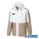 K-SWISS Reversible Heavy Jacket雙面穿防風外套-男-白/卡其