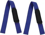 Gatuida 2Pcs Portable Fitness Wrist Strap Durable Non Slip Support for Weightlifting Strength Training Breathable Multi Function Gym Accessory for Home Workouts