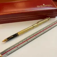 在飛比找蝦皮購物優惠-筆來筆趣] 美國製Sheaffer 西華1009麥穗紋14K