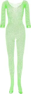[Generic] Women Fishnet Bodystockings Babydoll Bodysuit Full Body Stocking Tight Pantyhose Underwear