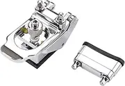 SAFIGLE Regulator Snare Drum Wire Strainer Snare Throw off Snare Drum Replacement Parts Snare Drum Parts Snare Snare Plate Throw off Butt End Pallet Stainless Steel Drum Kit