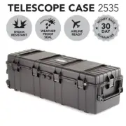 2535 Deep Long Hard Gun Case Rifle Shotgun Travel Airline Ready Waterproof Black
