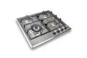 Kleenmaid 60cm Stainless Steel Mounted Gas Cooktop Stovetop w Wok Burner GCT6012