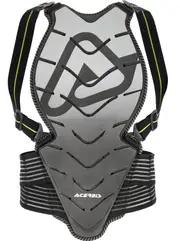 Acerbis Comfort 2.0, back protector , color: Black/Grey/Neon-Yellow , size: S/M