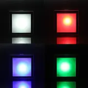 3D LED Light Base Display Stand Square Holder Multicolor For Crystal Art YA