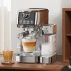 HiBREW Semi Automatic Coffee Machine Stainless Steels H13A Dual Boiler System