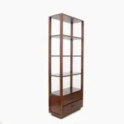 Solid Mahogany Display Shelves/Bookcase