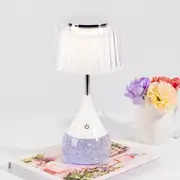 Glitter Base Table Lamp - Rose