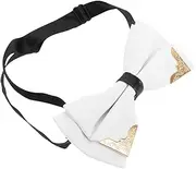 [COSMEVIVI] Elegant Bow Ties for Men Metal Adjustable Party Bowties Necktie Men's Special Occasions