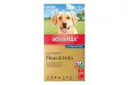 Advantix For Extra Large Dogs Over 25Kg (Blue) 6 Pack