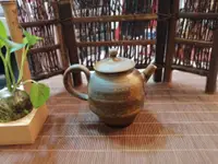 在飛比找松果購物優惠-[千紅一品茶]全手工壺柴燒茶壺 自然落灰過濾小茶壺功夫茶具 