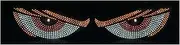 Windshield Light, Devil Eyes Light, Cool Dynamic Animated Flexible Automotive LED Strip for Front and Back Ambient Signal, Car, Vehicle, USB Powered, Weather-Resistant
