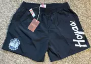 NEW Mitchell & Ness Georgetown Hoyas NCAA Black Nylon Shorts (XL)