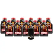 11L Motul 8100 XMAX 0W40 Wix XP Filter Motor Oil Change Kit For Dodge Ram API SN